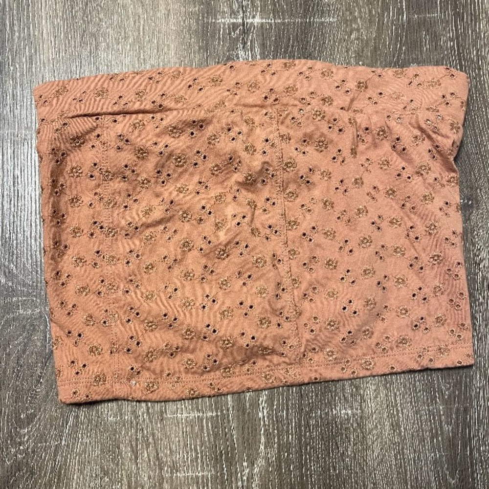 Floral Patterned Tube Top